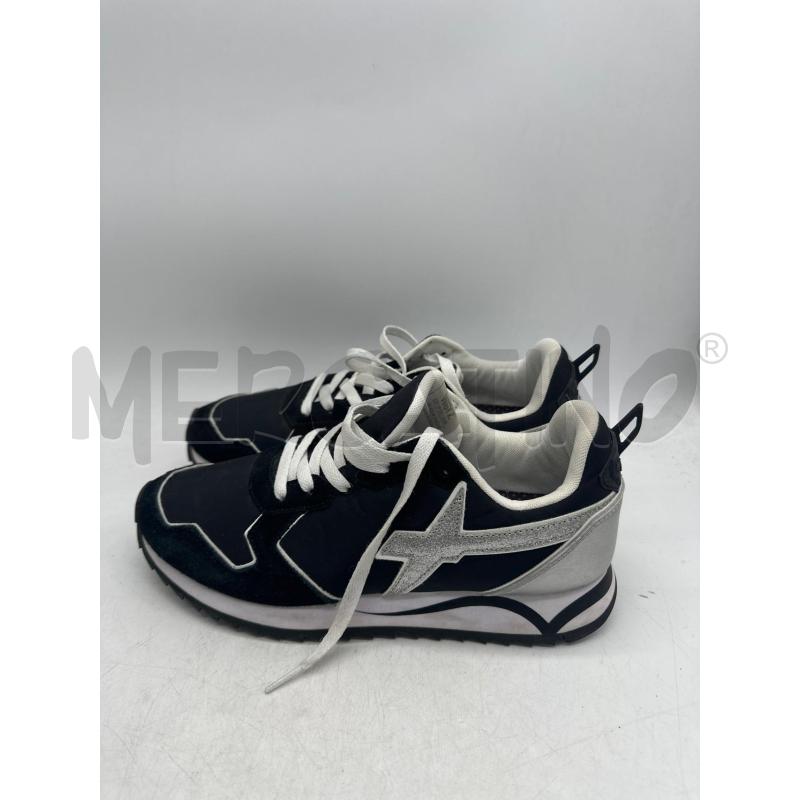 SCARPE DONNA W6YZ NERE BIANCHE LACCI | Mercatino dell'Usato Montesilvano 3