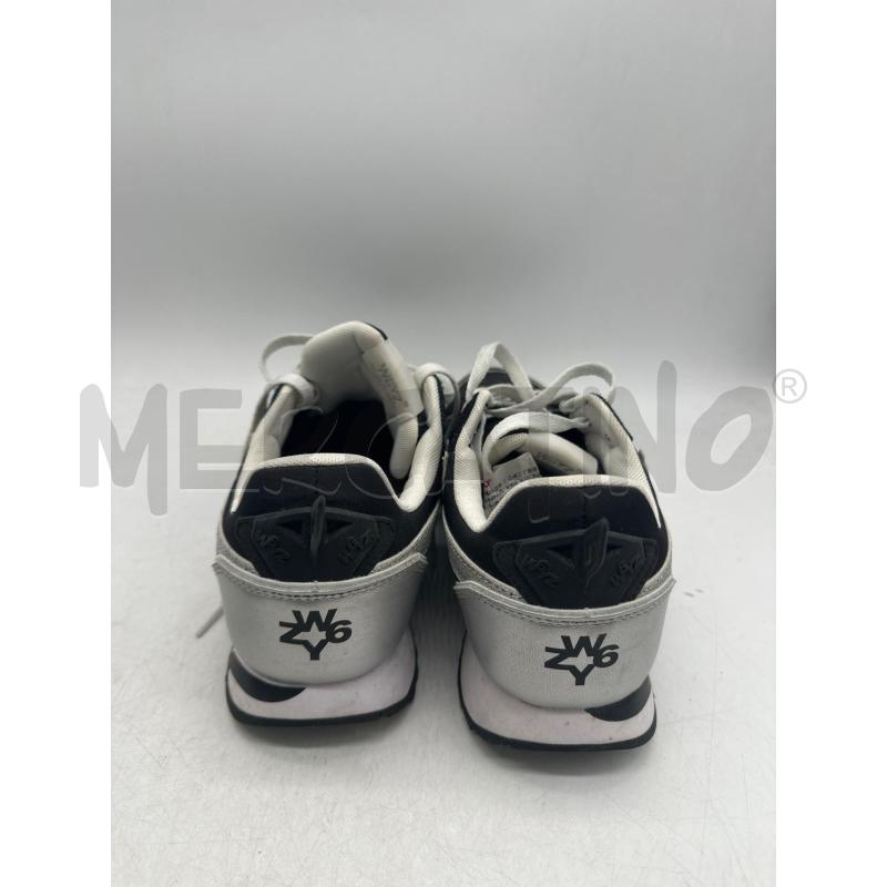 SCARPE DONNA W6YZ NERE BIANCHE LACCI | Mercatino dell'Usato Montesilvano 4