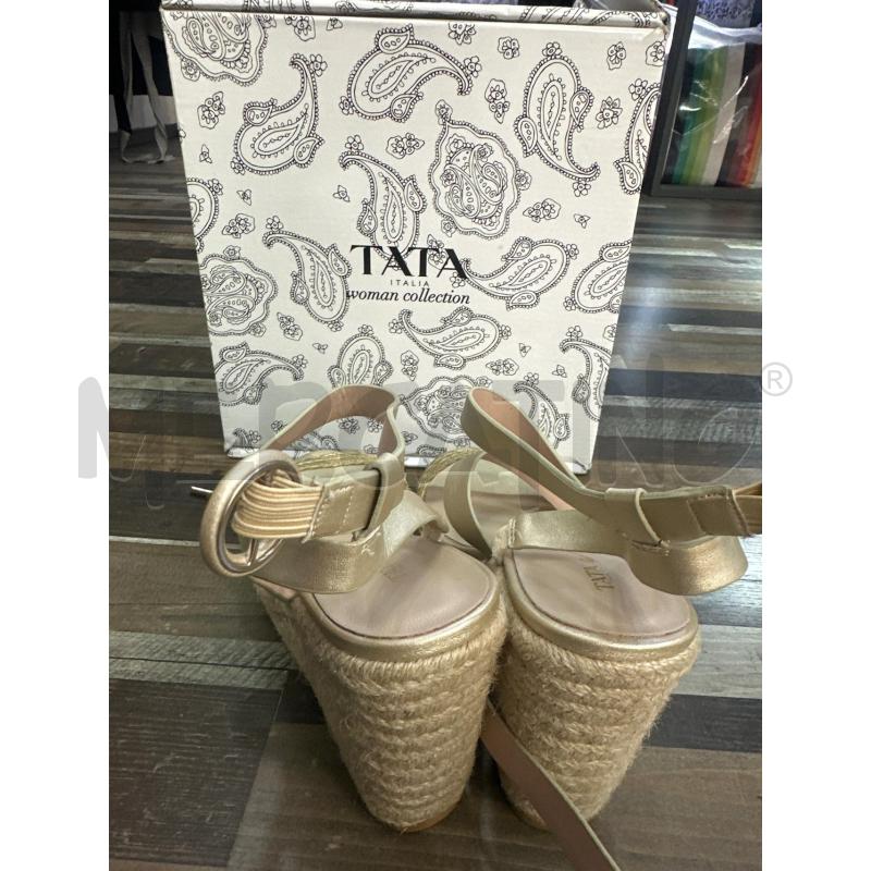 SCARPE DONNA ZEPPA DORATE BEIGE TATA | Mercatino dell'Usato Montesilvano 4