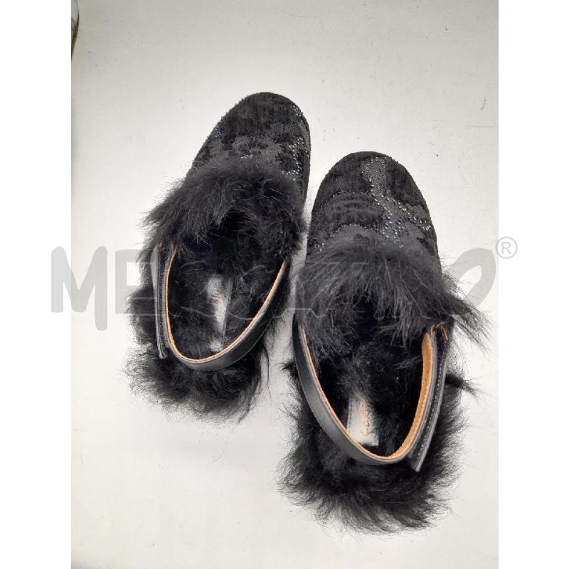 SCARPE DONNA ZOCCOLO PELO CORAL BLU | Mercatino dell'Usato Montesilvano 4