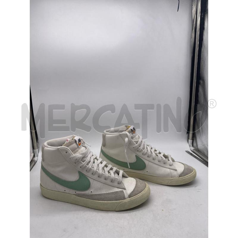 SCARPE UOMO BLAZER BIANCHE BAFFO VERDE | Mercatino dell'Usato Montesilvano 1
