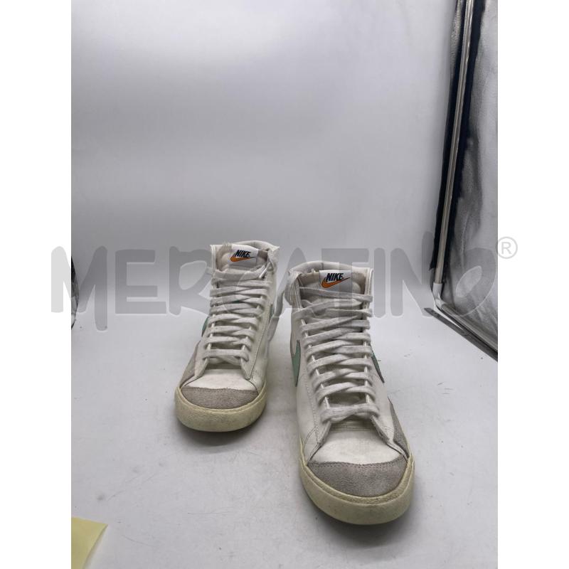 SCARPE UOMO BLAZER BIANCHE BAFFO VERDE | Mercatino dell'Usato Montesilvano 2