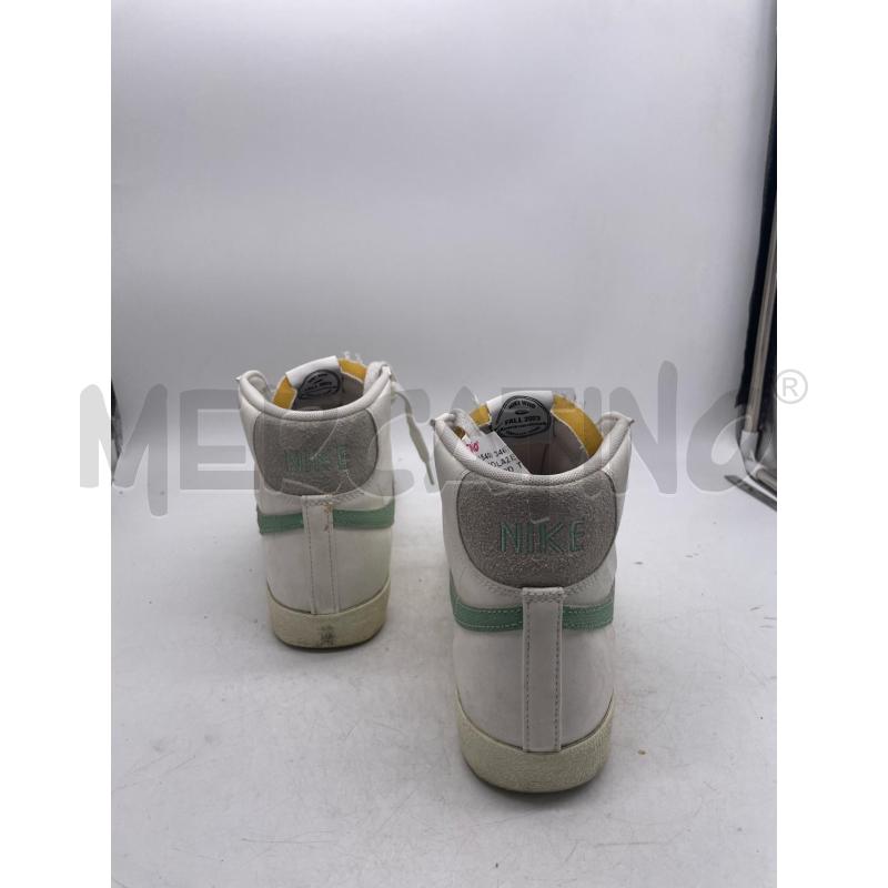 SCARPE UOMO BLAZER BIANCHE BAFFO VERDE | Mercatino dell'Usato Montesilvano 3