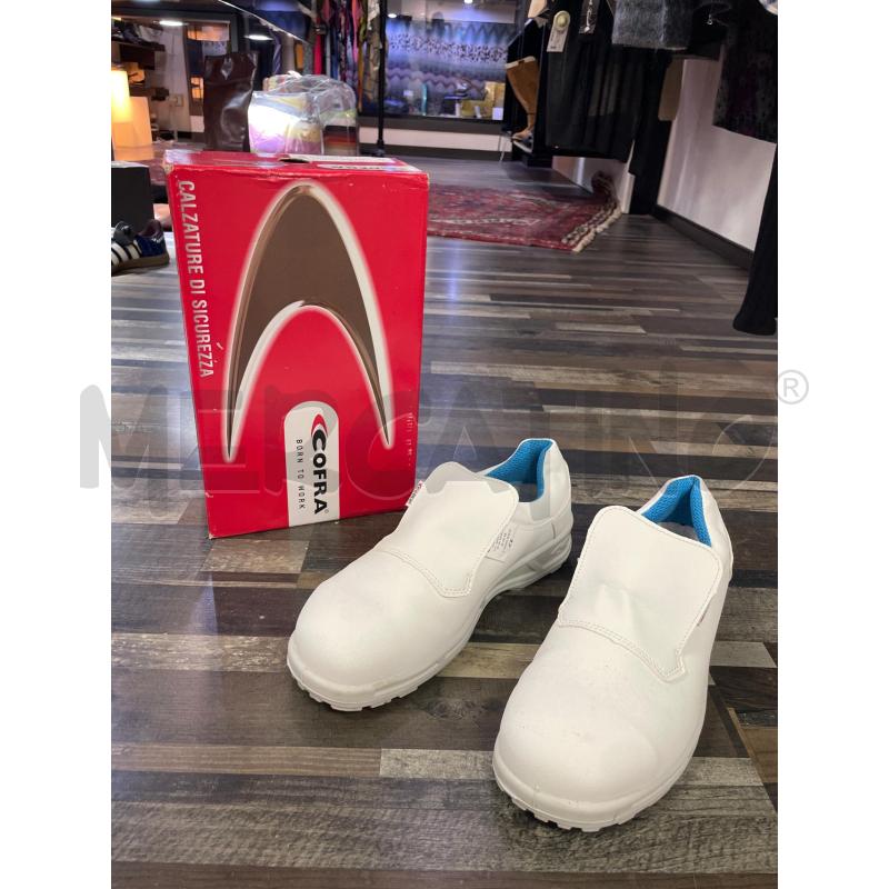 SCARPE UOMO COFRA BIANCHE ANTINFORTUNISTICA | Mercatino dell'Usato Montesilvano 1