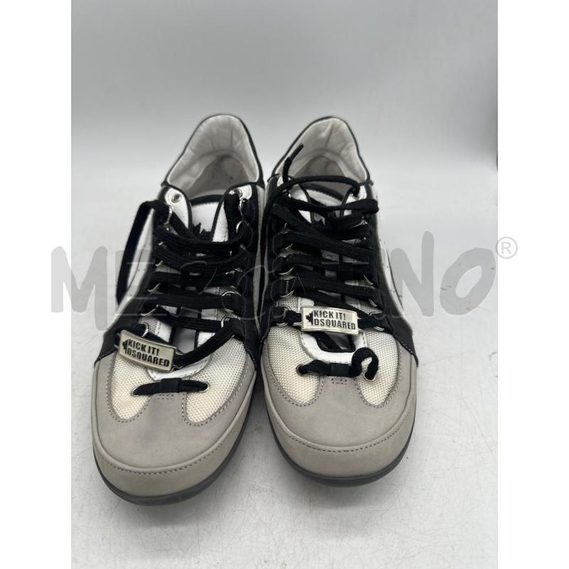 SCARPE UOMO DSQUARED BIANCHE NERE GRIGIE | Mercatino dell'Usato Montesilvano 2