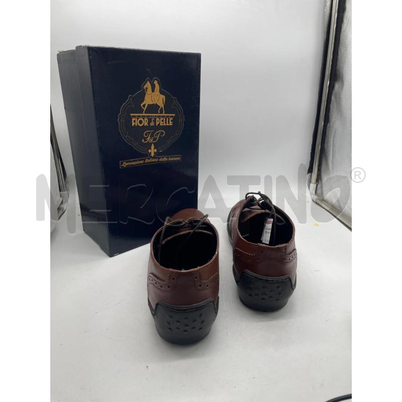 SCARPE UOMO FIOR DI PELLE MARRO  | Mercatino dell'Usato Montesilvano 3