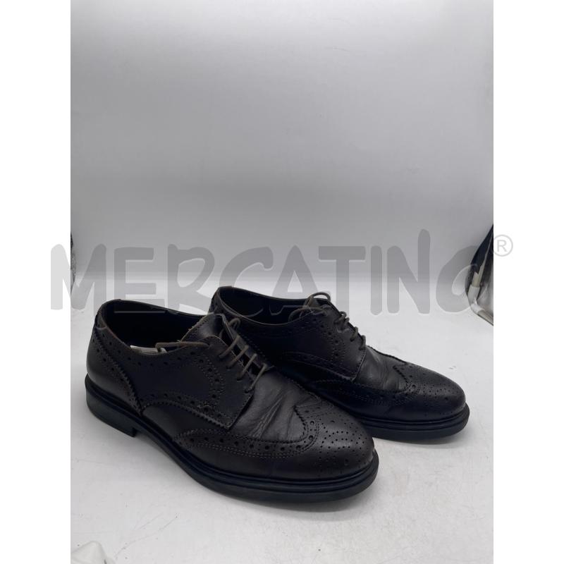SCARPE UOMO MARRONE LACCI IMOPIANO N 40 | Mercatino dell'Usato Montesilvano 1