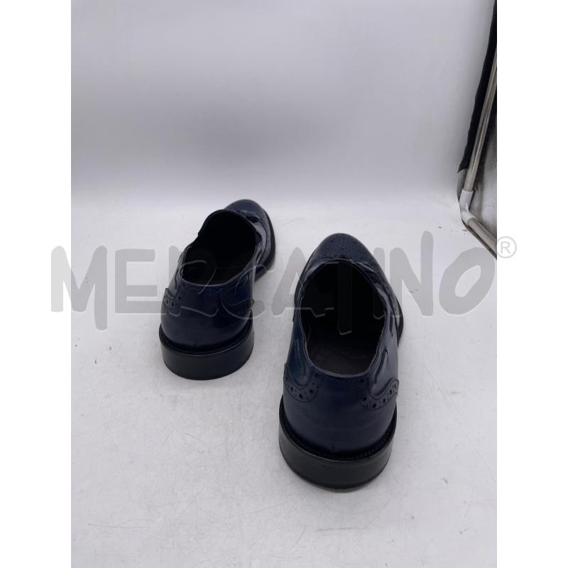 SCARPE UOMO MOCASSINO GALLUCCI PELLE BLU FRANGE  | Mercatino dell'Usato Montesilvano 3