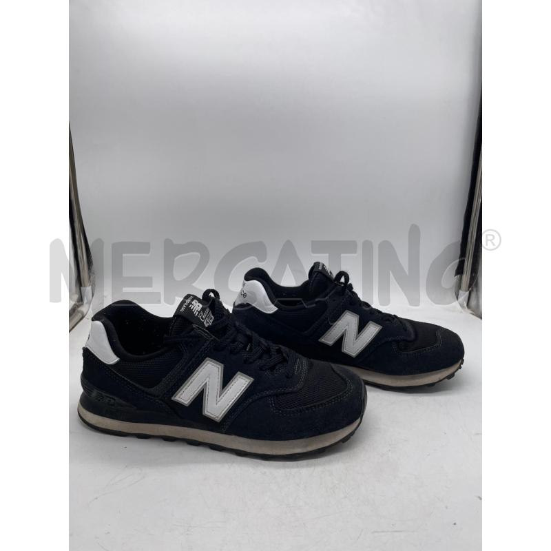 SCARPE UOMO NEW BALANCE NERE BIANCHE LACCI | Mercatino dell'Usato Montesilvano 1