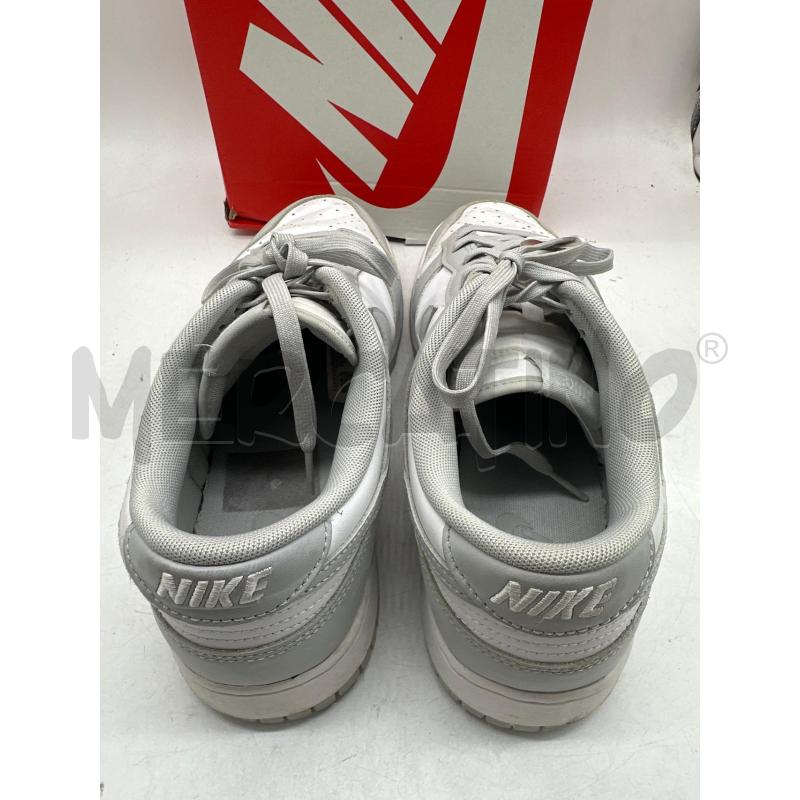 SCARPE UOMO NIKE DUNK LOW GRIGIE BIANCHE | Mercatino dell'Usato Montesilvano 3
