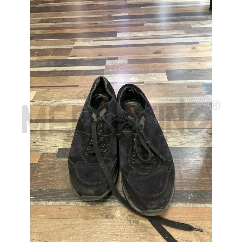 SCARPE UOMO PRADA NERE SCAMOSCIATE N 8 | Mercatino dell'Usato Montesilvano 2