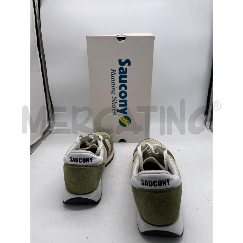 SCARPE UOMO SAUCONY VERDE MARRO BIANCHE LACCI | Mercatino dell'Usato Montesilvano 3