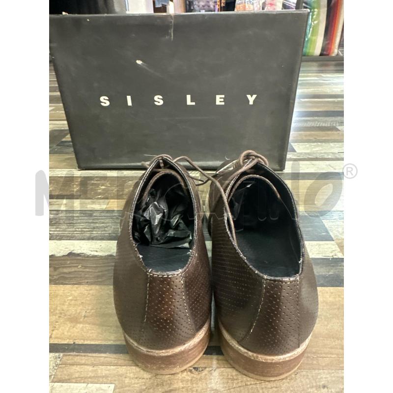 SCARPE UOMO SISLEY MARRONI TRAFORATE  | Mercatino dell'Usato Montesilvano 3