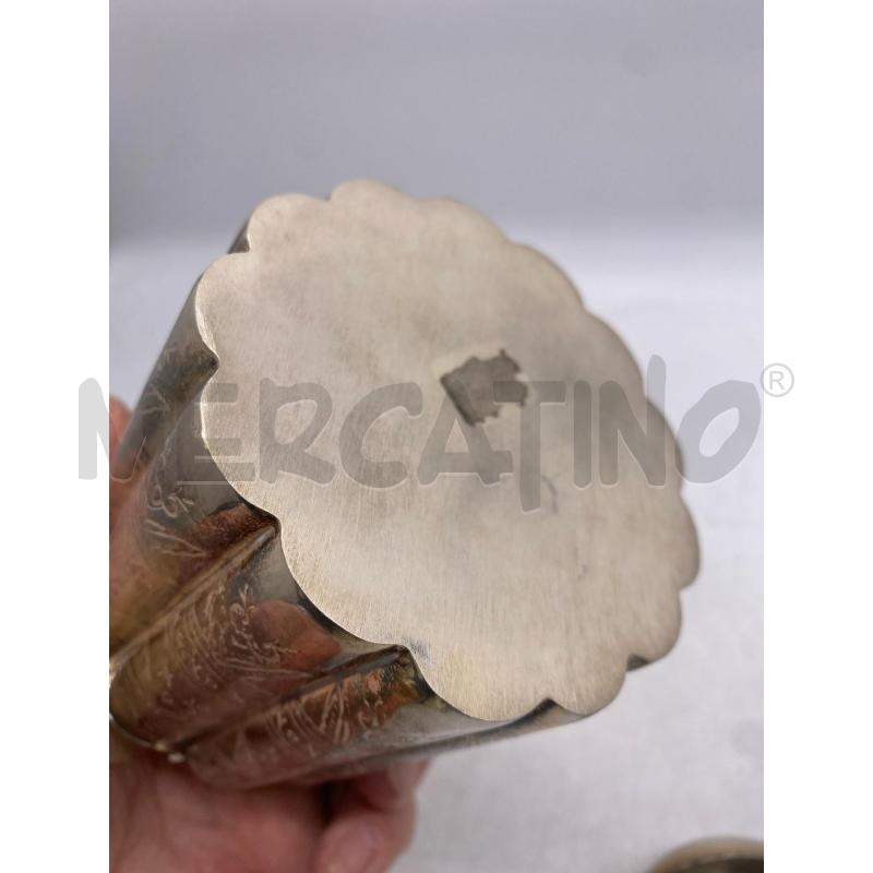 SCATOLA ARGENTATA SFACCETTATA | Mercatino dell'Usato Montesilvano 3