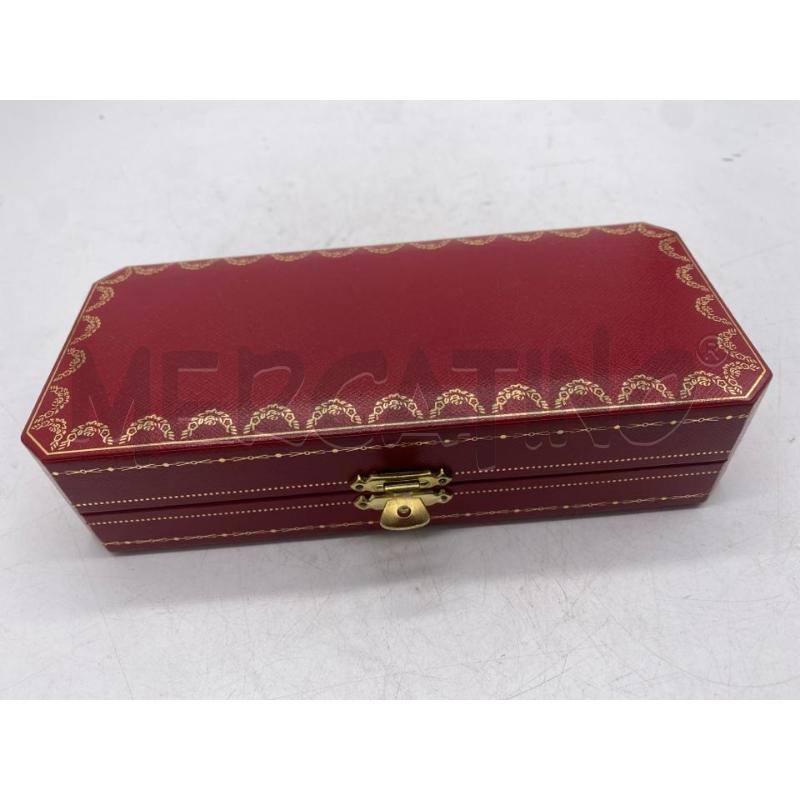 SCATOLA CARTIER ROSSA RETTANGOLARE  | Mercatino dell'Usato Montesilvano 2