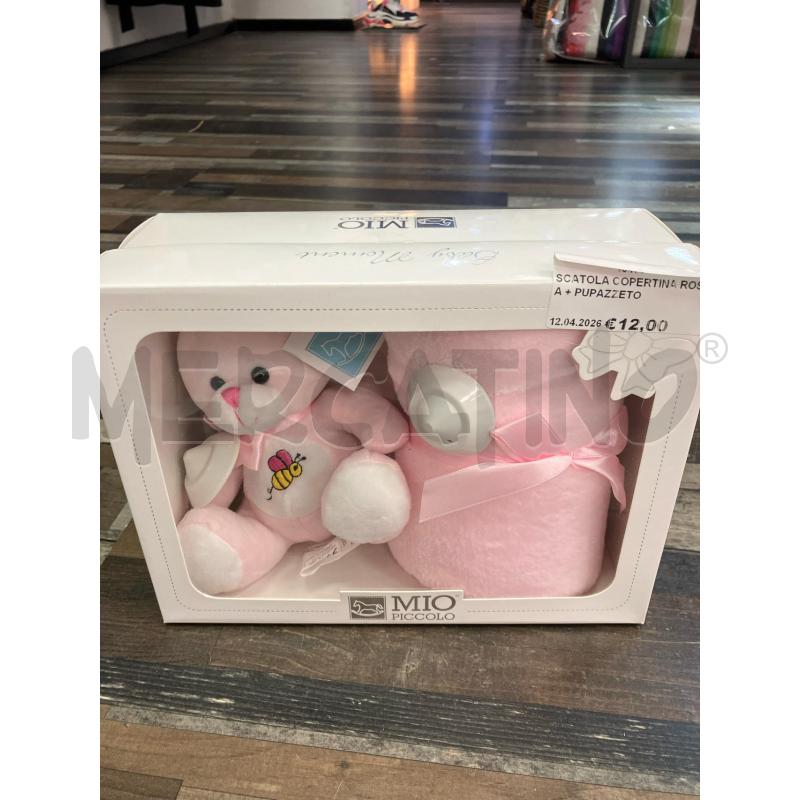 SCATOLA COPERTINA ROSA + PUPAZZETO | Mercatino dell'Usato Montesilvano 2