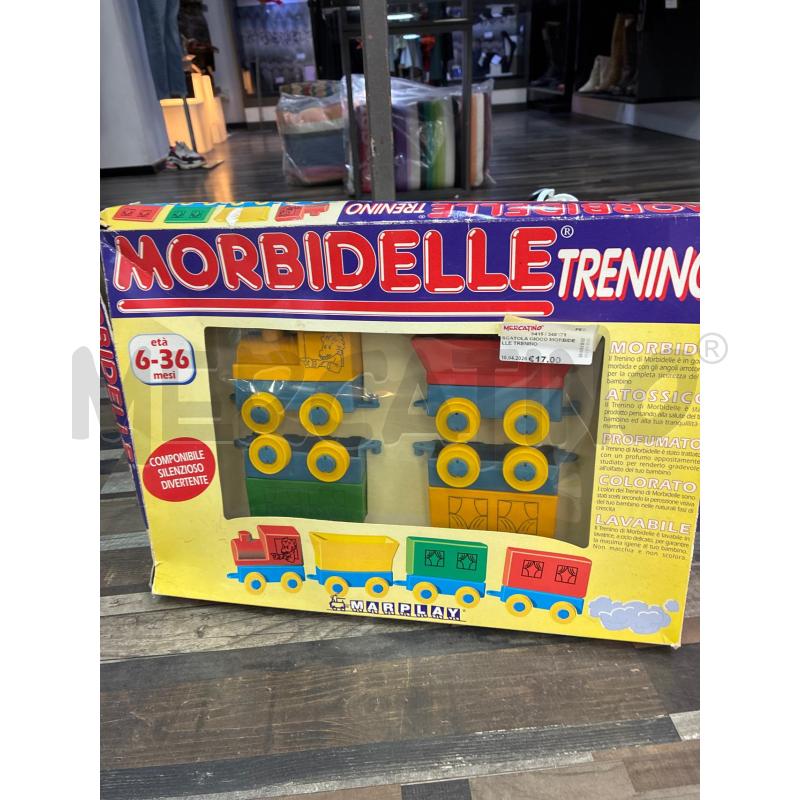 SCATOLA GIOCO MORBIDELLE TRENINO | Mercatino dell'Usato Montesilvano 1