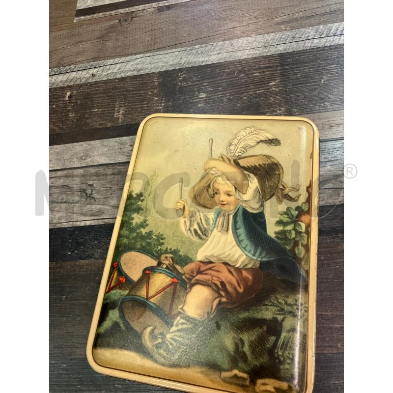 SCATOLA LATTA  BAMBINO TAMBURELLO DUFOUR | Mercatino dell'Usato Montesilvano 1