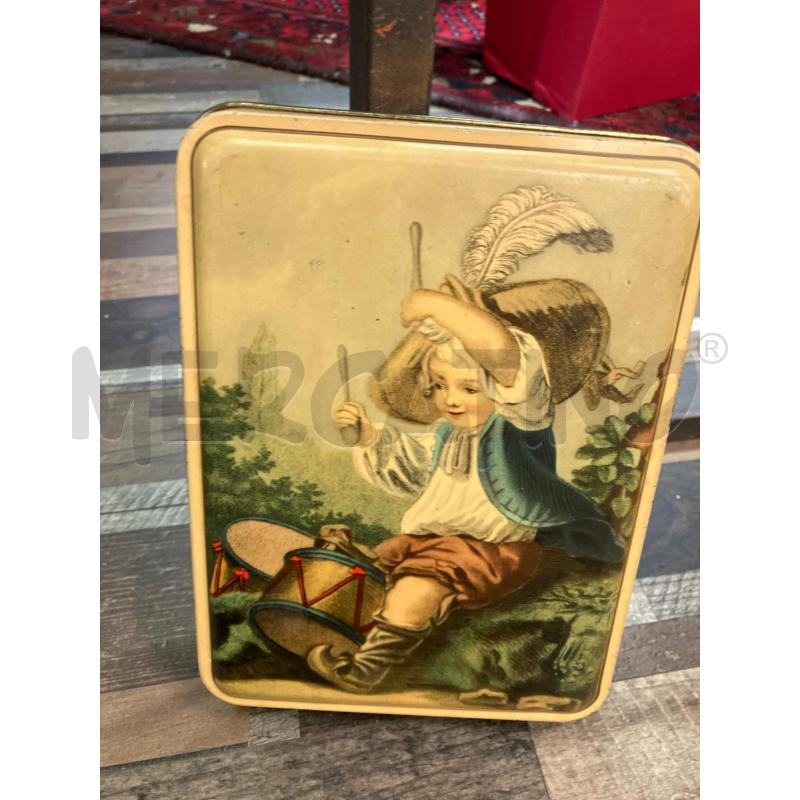 SCATOLA LATTA  BAMBINO TAMBURELLO DUFOUR | Mercatino dell'Usato Montesilvano 2