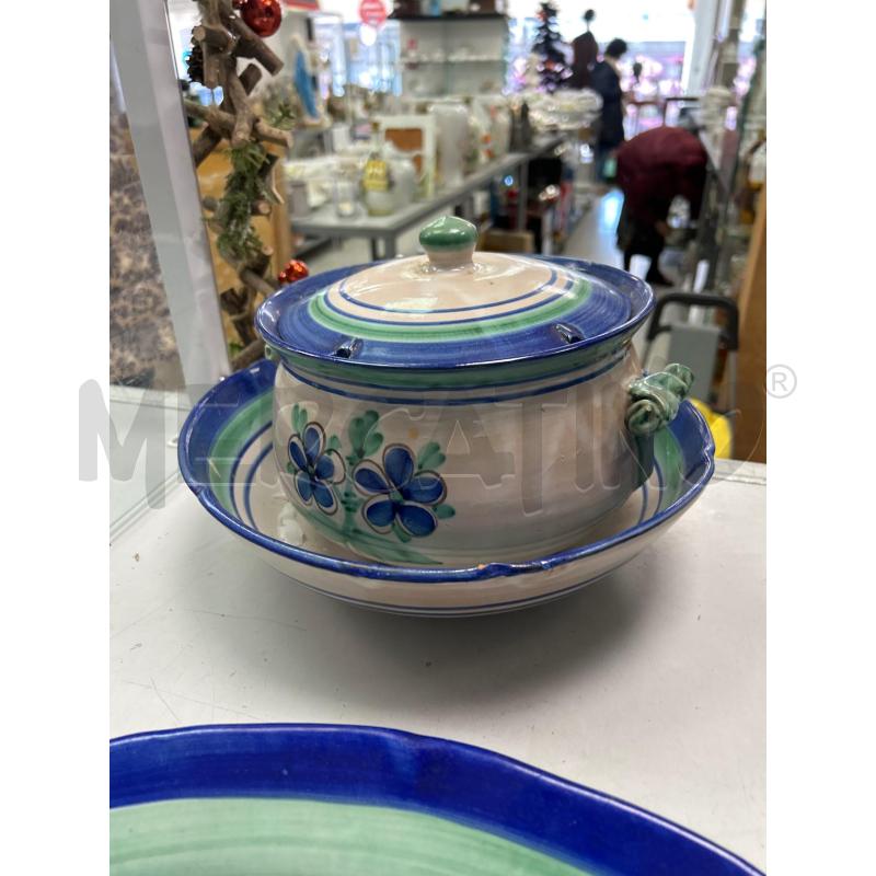 SERVIZIO PIATTI VIETRI FIORI BLU | Mercatino dell'Usato Montesilvano 2