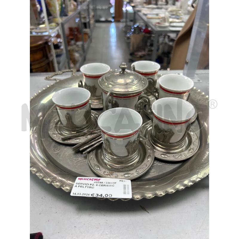 SERVIZI PZ. 6 CERAMICA PELTYRO | Mercatino dell'Usato Montesilvano 1