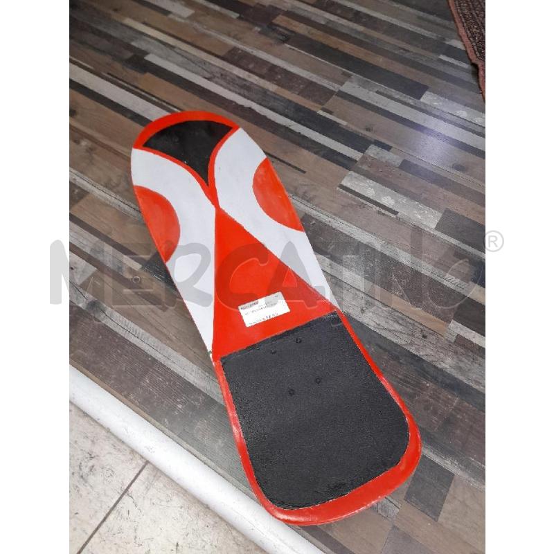 SKATEBOARD NERO ROSSO | Mercatino dell'Usato Montesilvano 1