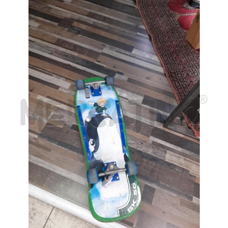SKATEBOARD NERO ROSSO | Mercatino dell'Usato Montesilvano 2
