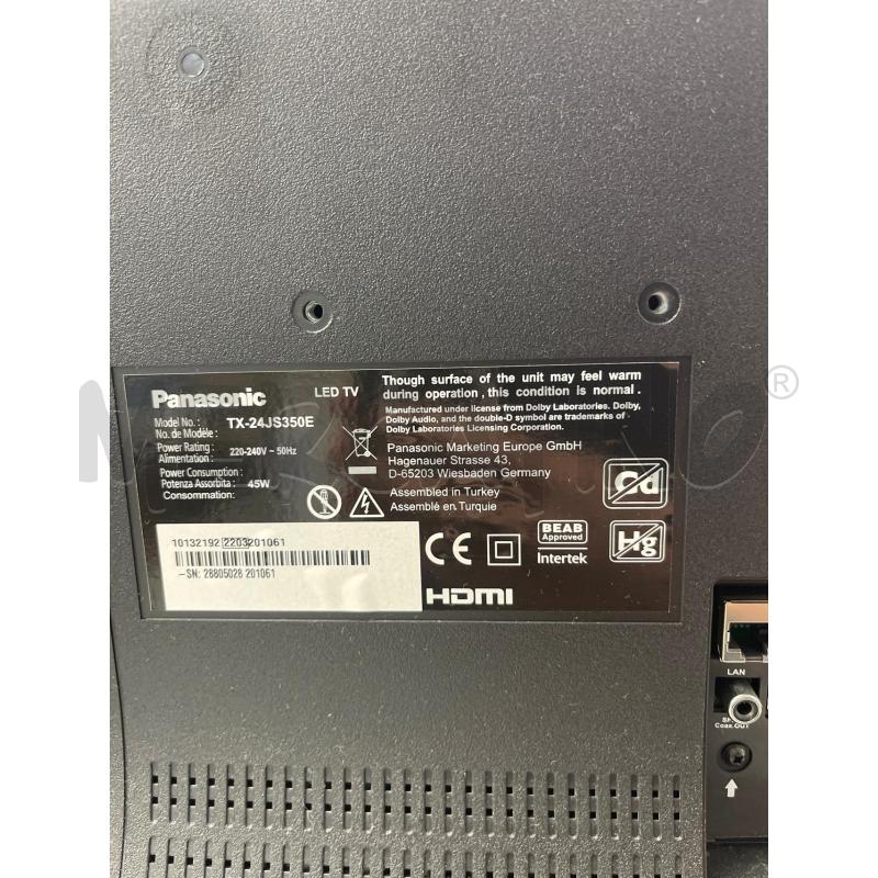 SMART TV PANASONIC JS350 SERIES 24 POLLICI  | Mercatino dell'Usato Montesilvano 5