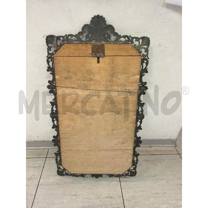 SPECCHIO CORNICE RETTANGOLARE ARGENTATO  | Mercatino dell'Usato Montesilvano 2