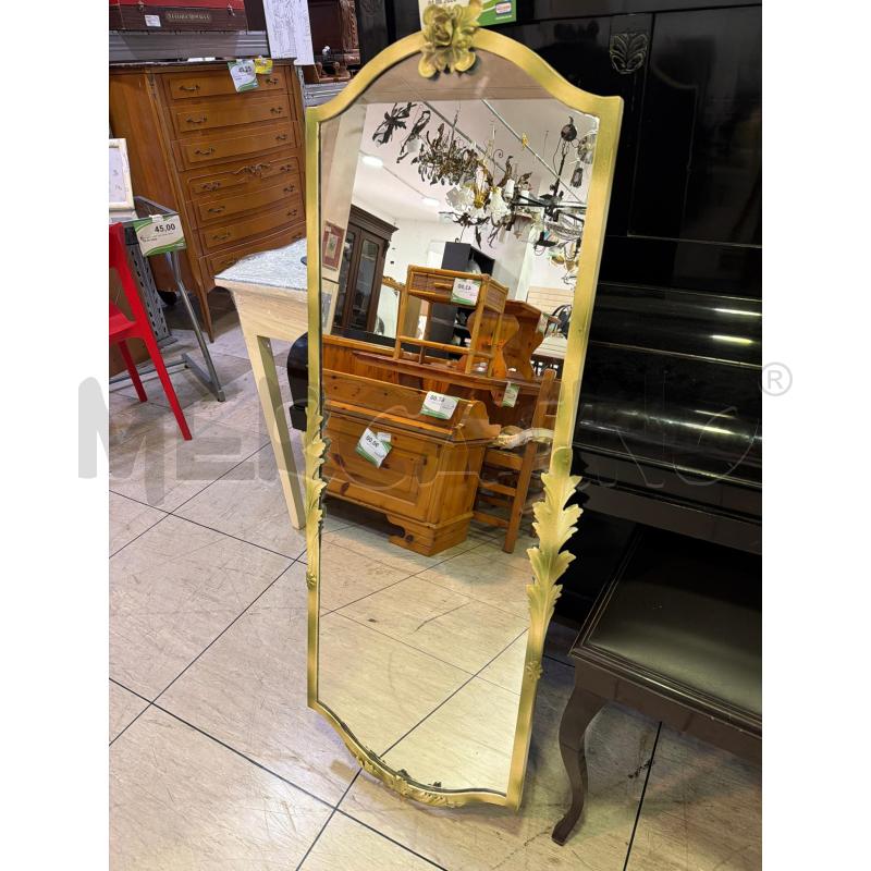 SPECCHIO METALLO 148X46CM | Mercatino dell'Usato Montesilvano 1