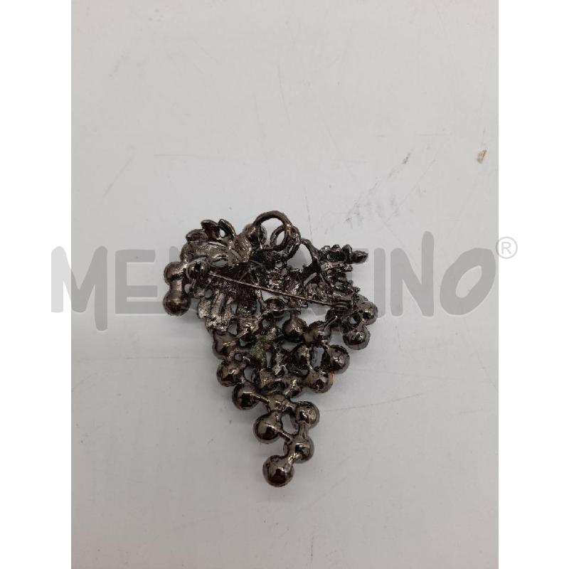 SPILLA GRAPPOLO UVA STRASS | Mercatino dell'Usato Montesilvano 2