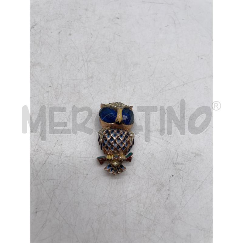 SPILLA GUFO FERMA FOULARD  STERLIG | Mercatino dell'Usato Montesilvano 1