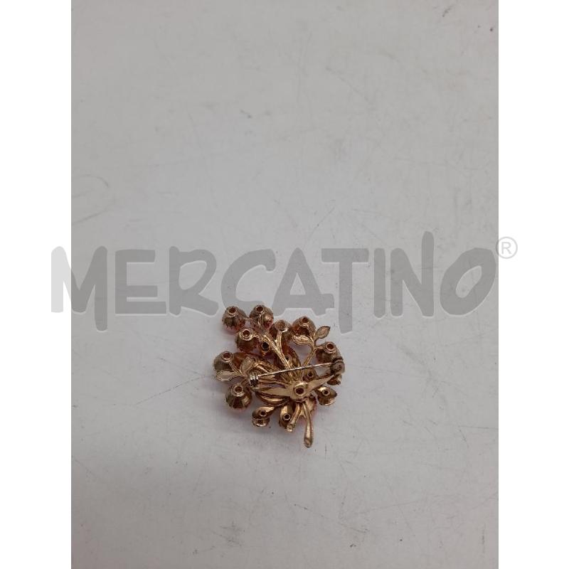 SPILLA STRASS ROSA INGLESE | Mercatino dell'Usato Montesilvano 2