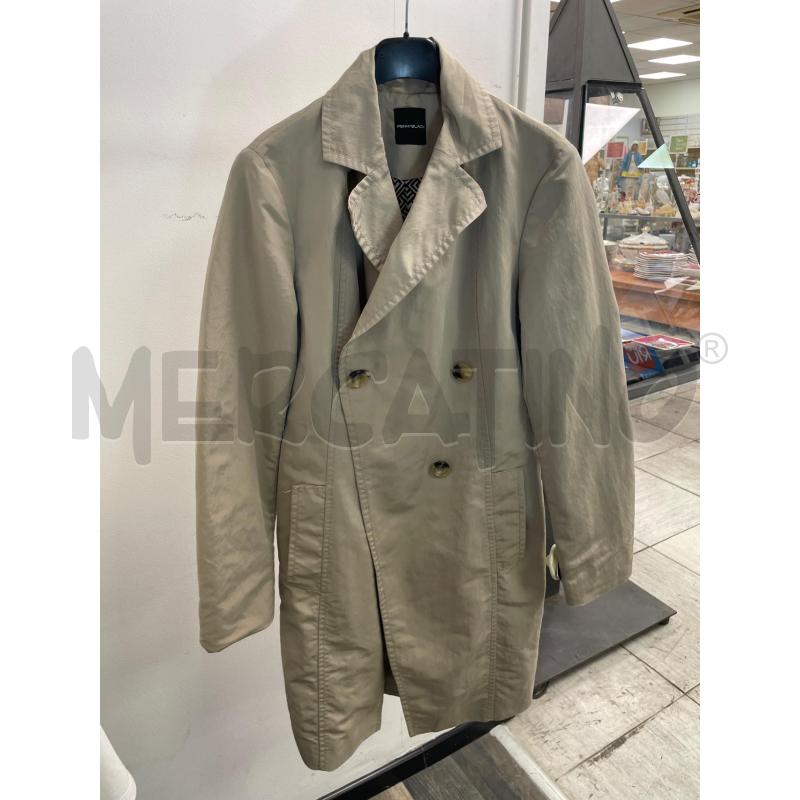 SPOLVERINO DONNA PENNY BLACK BEIGE LUNGO  | Mercatino dell'Usato Montesilvano 1