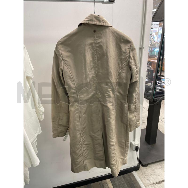 SPOLVERINO DONNA PENNY BLACK BEIGE LUNGO  | Mercatino dell'Usato Montesilvano 2