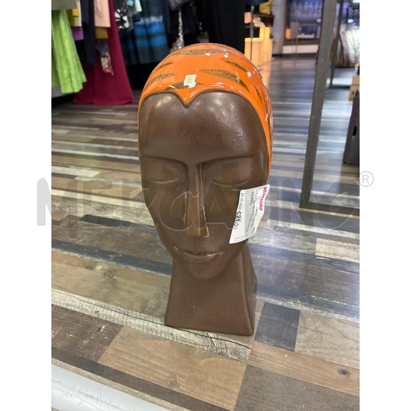 STATUA TESTA CERAMICA MARRO | Mercatino dell'Usato Montesilvano 1