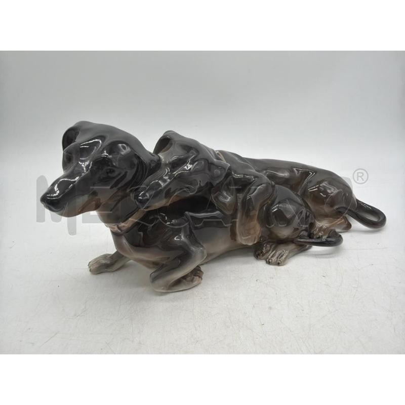 STATUINA ROSENTHAL BASSOTTI COPPIA L.25CM | Mercatino dell'Usato Montesilvano 1