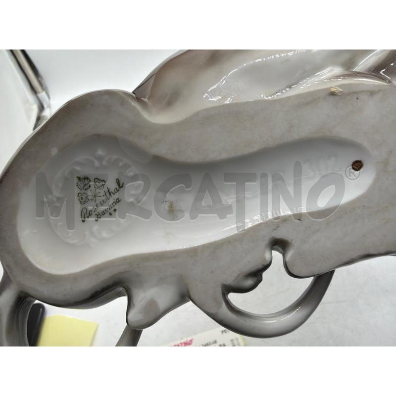 STATUINA ROSENTHAL BASSOTTI COPPIA L.25CM | Mercatino dell'Usato Montesilvano 3