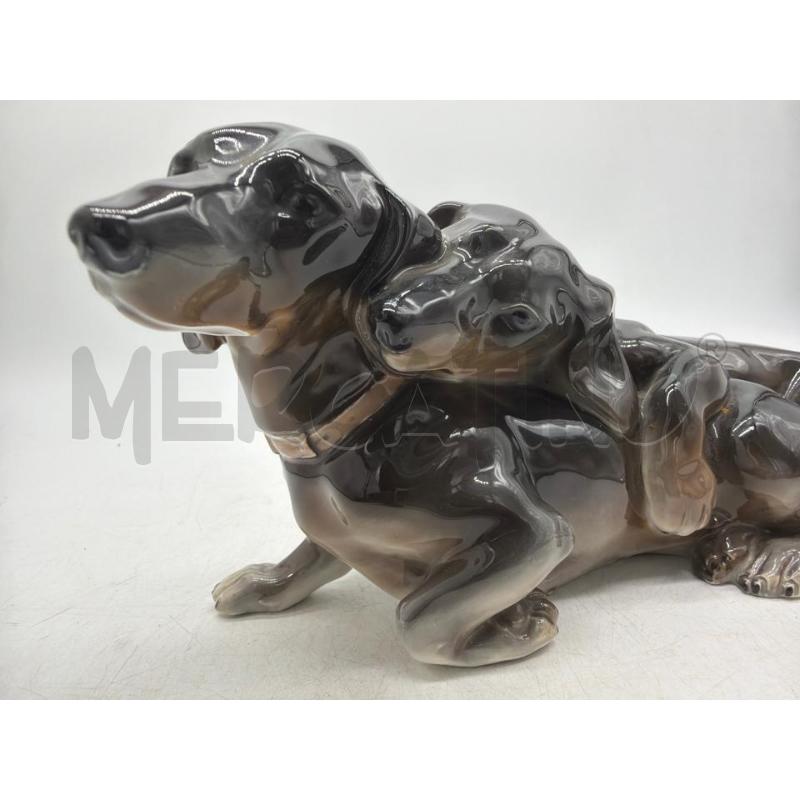 STATUINA ROSENTHAL BASSOTTI COPPIA L.25CM | Mercatino dell'Usato Montesilvano 4