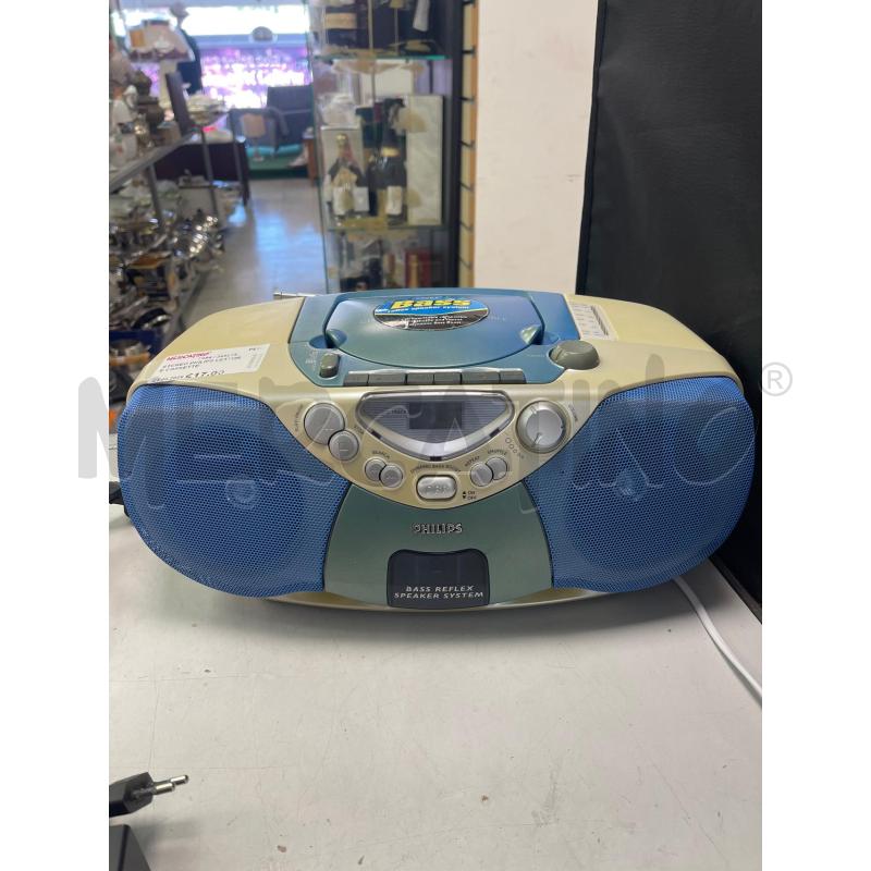 STEREO PHILIPS LETTORE CASSETTE  | Mercatino dell'Usato Montesilvano 1
