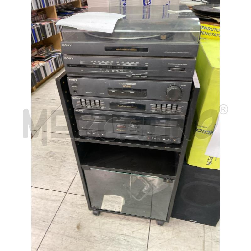 STEREO SONY COMPLETO MOBILE | Mercatino dell'Usato Montesilvano 1