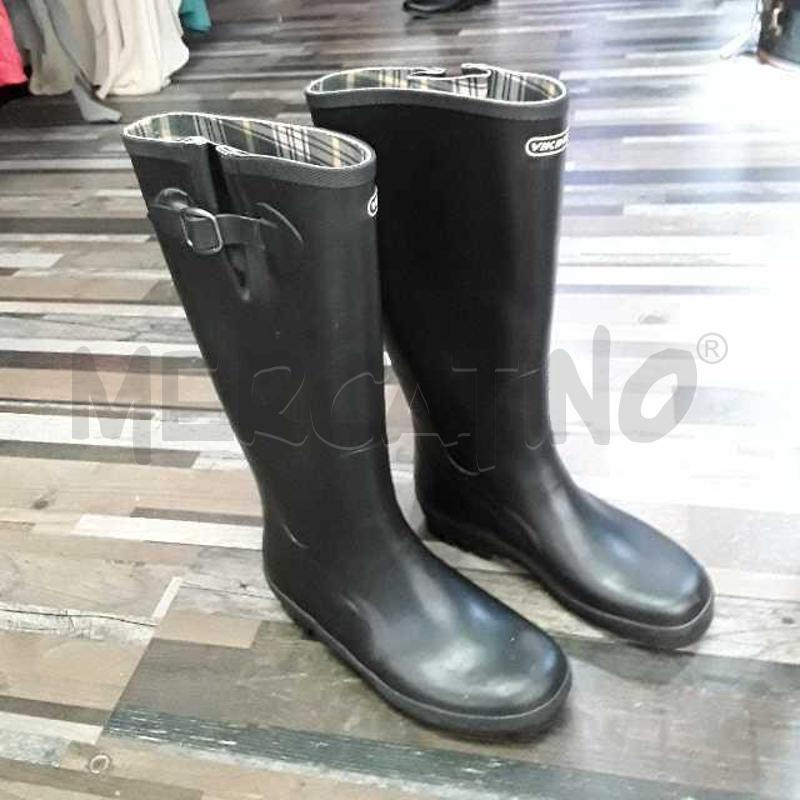 STIVALI DONNA GOMMA NERI N 40  | Mercatino dell'Usato Montesilvano 1