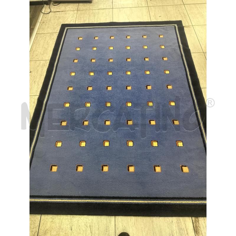 TAPPETO BLU CUBI220 X 157 | Mercatino dell'Usato Montesilvano 1