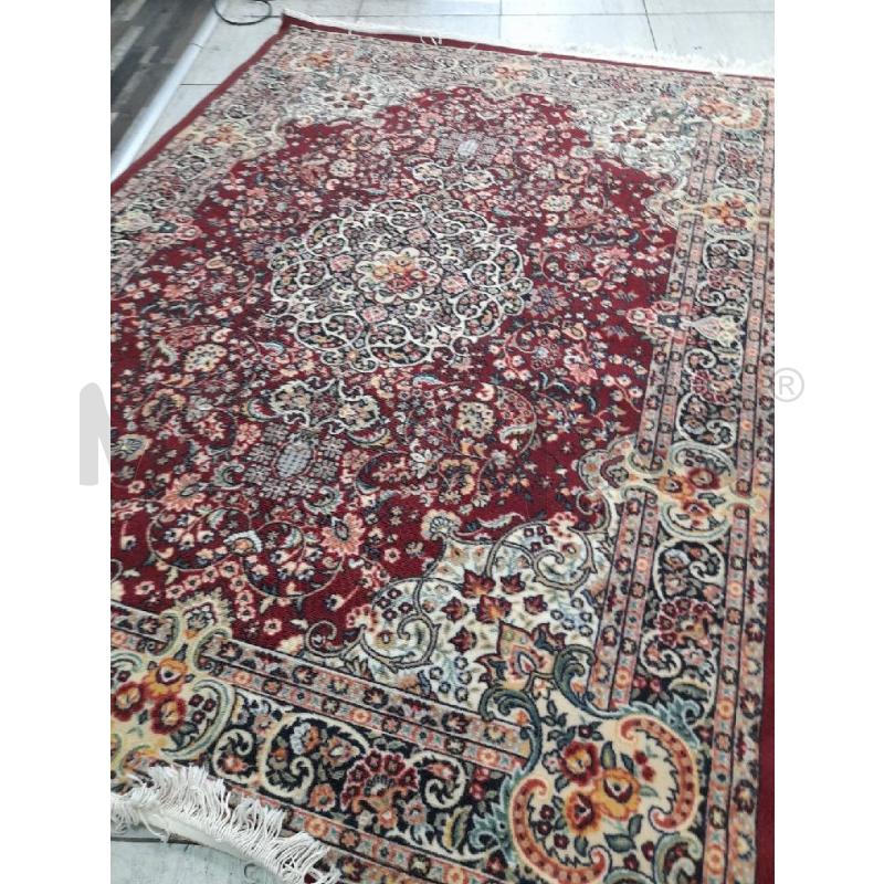 TAPPETO MECCANICO ROSSO FIORATO230X170 | Mercatino dell'Usato Montesilvano 1