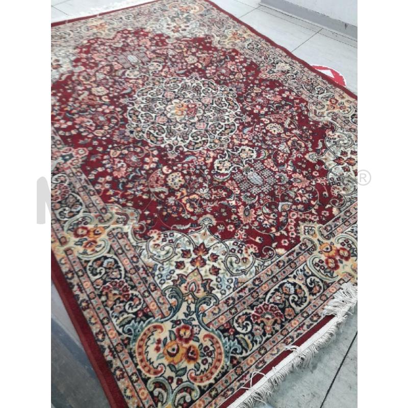 TAPPETO MECCANICO ROSSO FIORATO230X170 | Mercatino dell'Usato Montesilvano 2