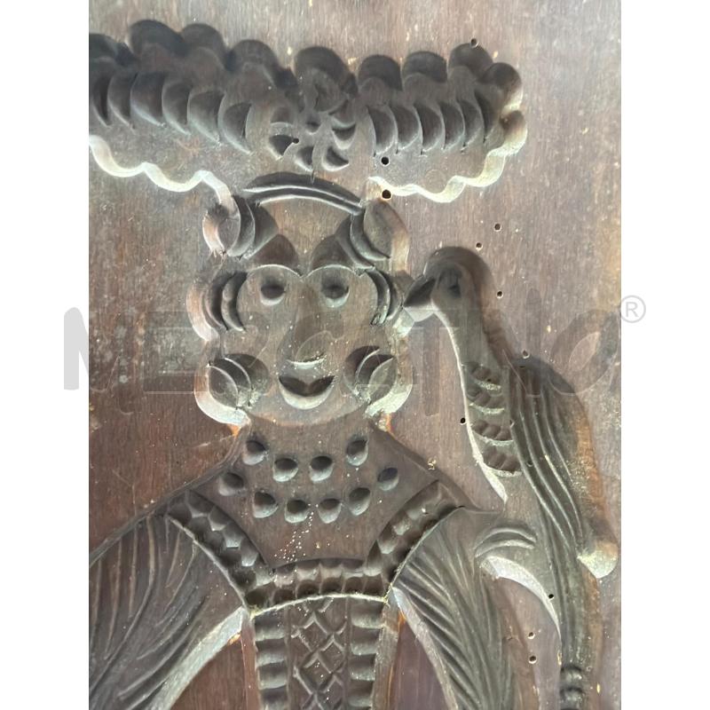 TAVOLA LEGNO INTARSIATA | Mercatino dell'Usato Montesilvano 2