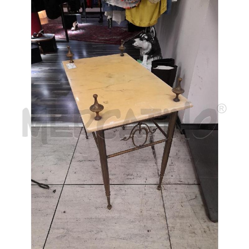 TAVOLINO OTTONE RETTANGOLARE | Mercatino dell'Usato Montesilvano 3