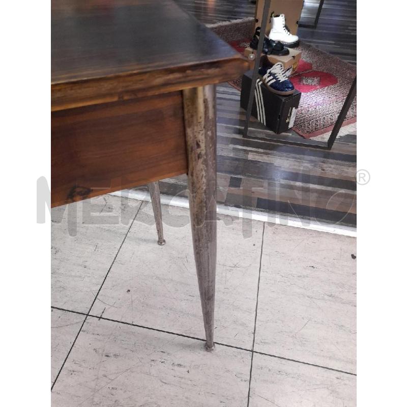 TAVOLINO PIEDI METALLO 80 X 89 X40 | Mercatino dell'Usato Montesilvano 3