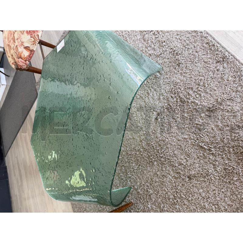 TAVOLINO VETRO VERDE TIPO FAZZOLETTO | Mercatino dell'Usato Montesilvano 3