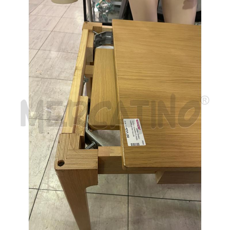 TAVOLO QUADRATO IKEA MARRONCINO ALLUNGABILE | Mercatino dell'Usato Montesilvano 2